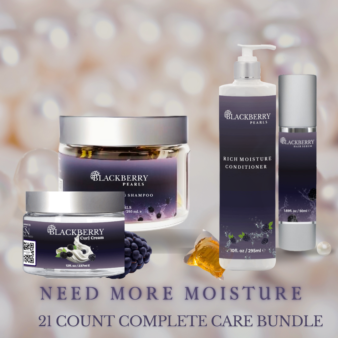 Rich Moisture 21cnt. Complete Care Bundle + Curly Cream