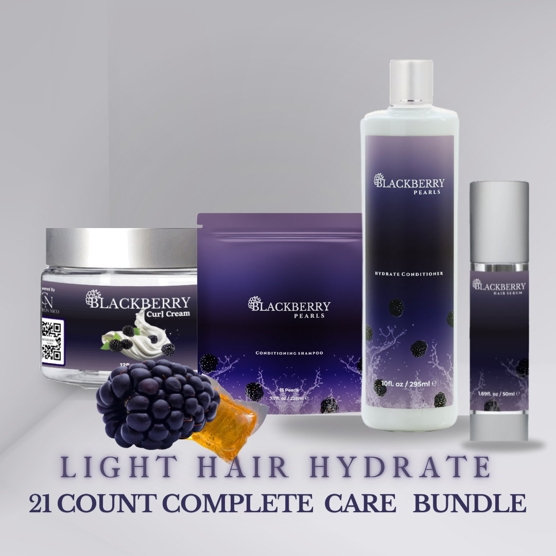 Light Hydrate 15cnt. Complete Care Bundle + Curly Cream