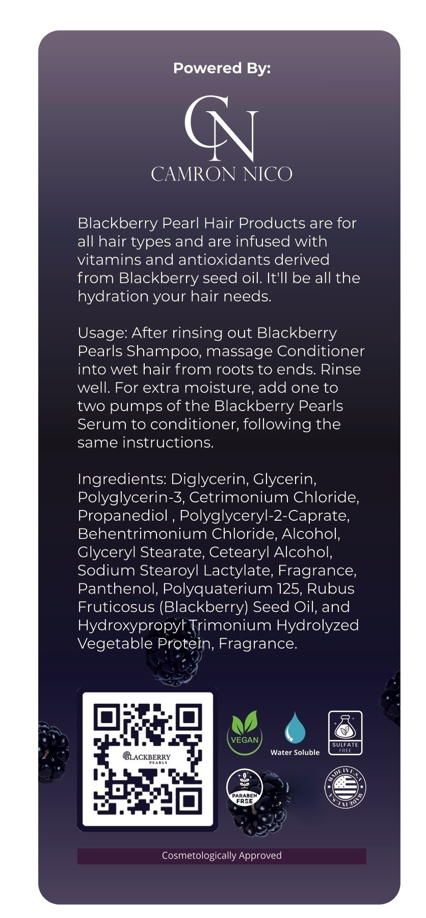 Blackberry Rich Moisture Conditioner