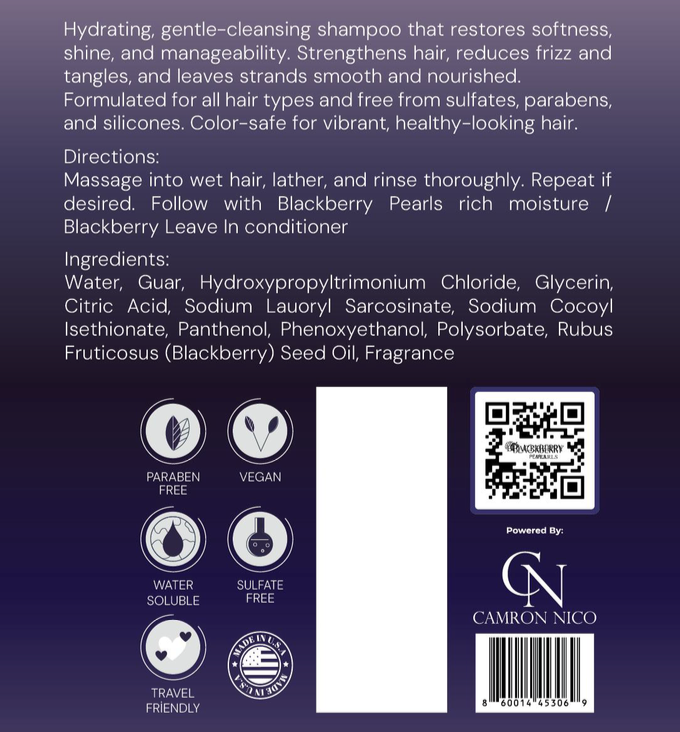 Blackberry Pearls Rich Moisture Shampoo