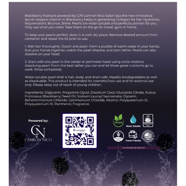 Blackberry Pearls Conditioning Shampoo 21ct.