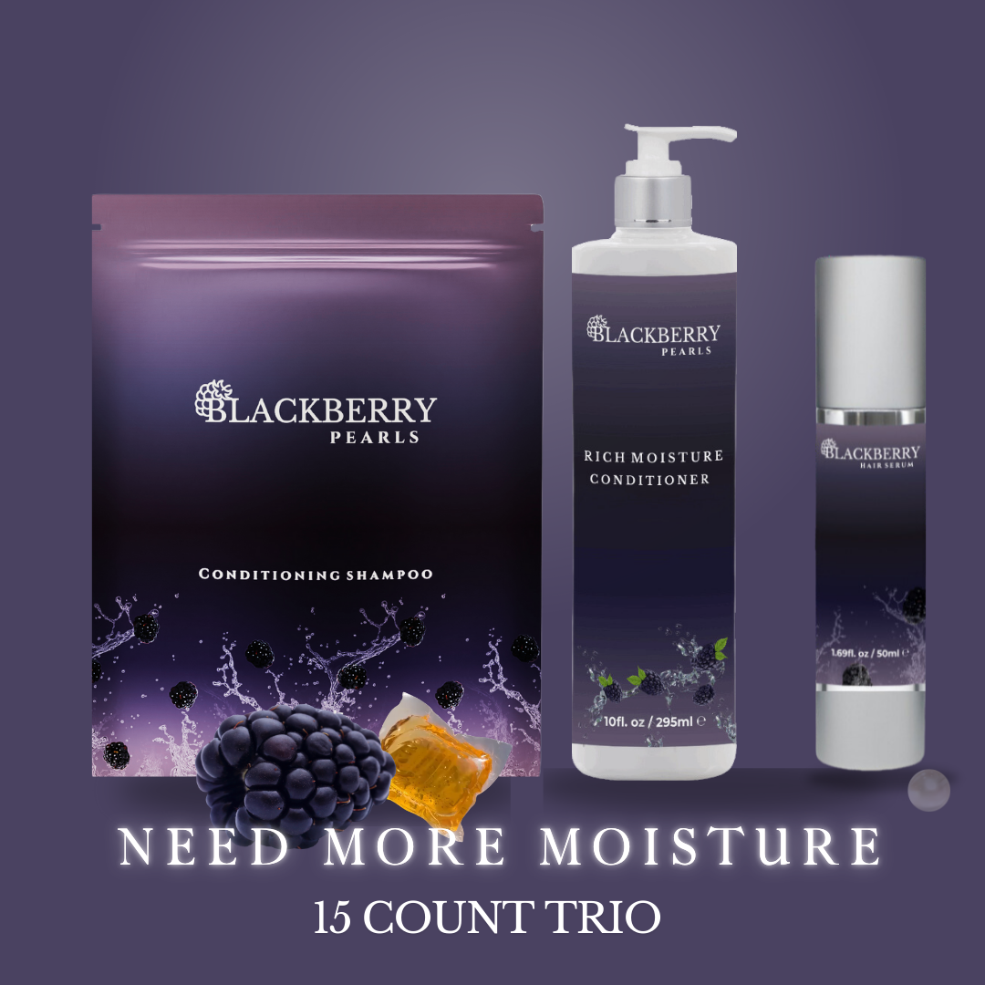 Blackberry Pearls Rich Moisture  15 cnt. Trio Bundle