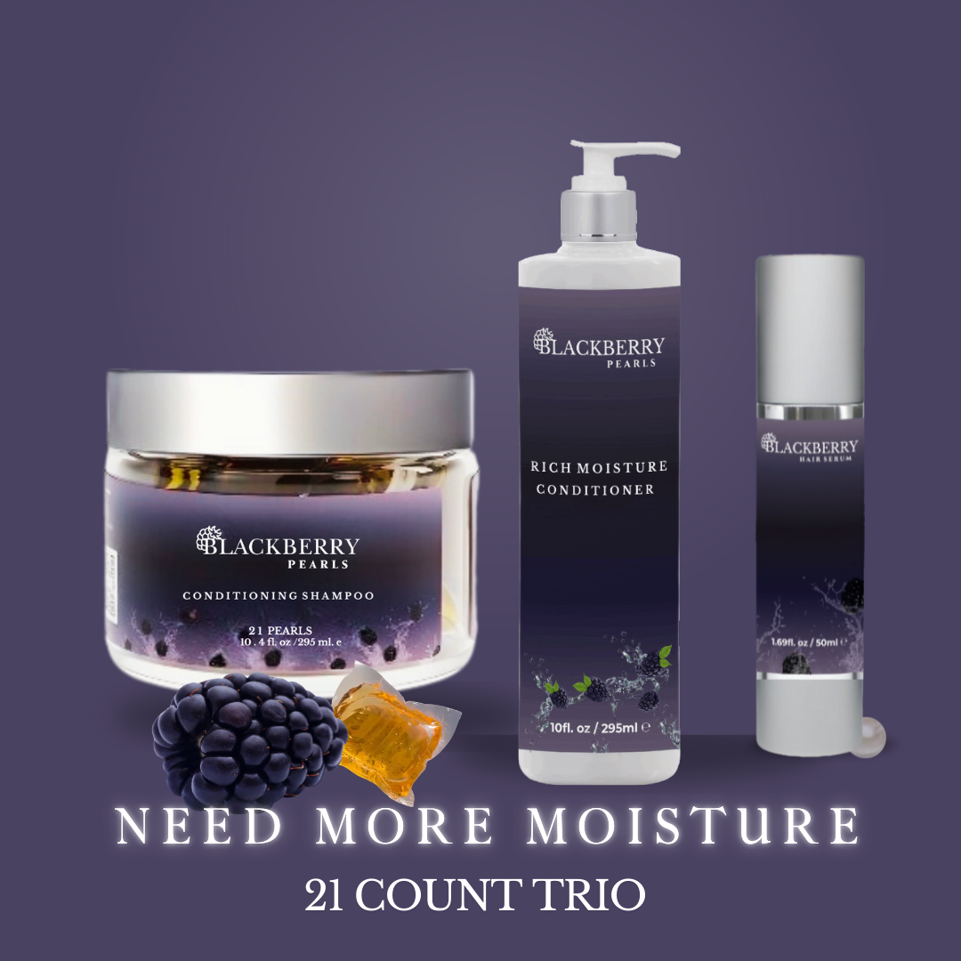 Blackberry Pearls Rich Moisture 21 cnt. Trio Bundle