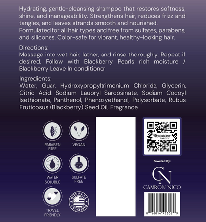 Blackberry Pearls Rich Moisture Shampoo